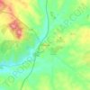 Monforte topographic map, elevation, terrain