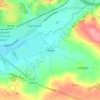 Treoes topographic map, elevation, terrain