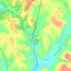 Pennsville topographic map, elevation, terrain