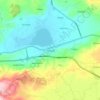 Yeniçağa topographic map, elevation, terrain