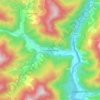 Lingmethang topographic map, elevation, terrain