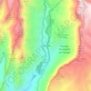 La Barandilla topographic map, elevation, terrain