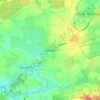 Bendorf topographic map, elevation, terrain