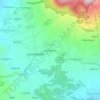 Watugandu topographic map, elevation, terrain