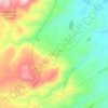 Agnanderi topographic map, elevation, terrain