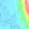 Gunung Melihat topographic map, elevation, terrain