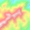 Mokoni topographic map, elevation, terrain