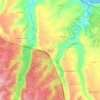 Aquilano topographic map, elevation, terrain