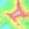 Scima da Saoseo topographic map, elevation, terrain