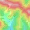 Dankova topographic map, elevation, terrain