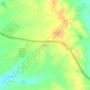 Gastonia topographic map, elevation, terrain