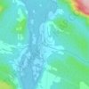 Grande-Cascapédia topographic map, elevation, terrain