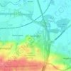 Lockington topographic map, elevation, terrain