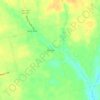 An Thọ topographic map, elevation, terrain