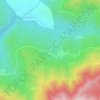 Gome topographic map, elevation, terrain