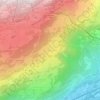 Montana-Village topographic map, elevation, terrain