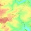 Howlett End topographic map, elevation, terrain