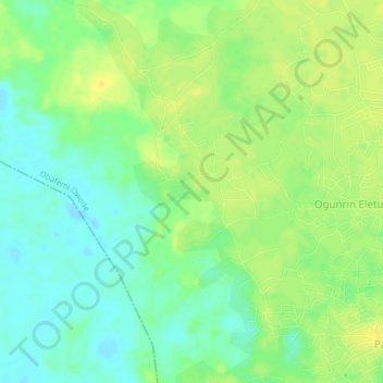 Torotoro topographic map, elevation, terrain