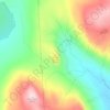 Creag Dhubh topographic map, elevation, terrain