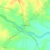 Tiruvetipuram topographic map, elevation, terrain