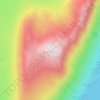 Beinn Trilleachan topographic map, elevation, terrain