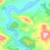 Dropla topographic map, elevation, terrain