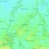 Carenang topographic map, elevation, terrain