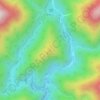 鳥森山 topographic map, elevation, terrain