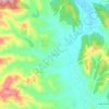 Fushas topographic map, elevation, terrain