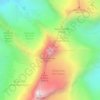 Herbetet topographic map, elevation, terrain