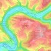 Eichach topographic map, elevation, terrain