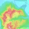 Texoloc topographic map, elevation, terrain
