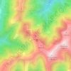1393 topographic map, elevation, terrain