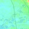 Temoh Station topographic map, elevation, terrain