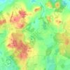 Deutsch-Nienhof topographic map, elevation, terrain