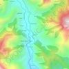 silyara topographic map, elevation, terrain