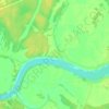 Казаево topographic map, elevation, terrain