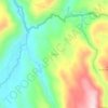 Kelei topographic map, elevation, terrain