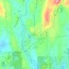 Baldwin Place topographic map, elevation, terrain
