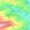 New Brancepeth topographic map, elevation, terrain
