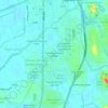 Kampung Pantai Halban topographic map, elevation, terrain