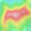 Croghan Kinsella topographic map, elevation, terrain