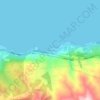 Αλεξανδρή topographic map, elevation, terrain