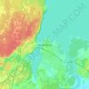 Vänersborg topographic map, elevation, terrain
