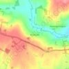 Windrush topographic map, elevation, terrain