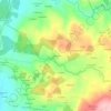 Madelos topographic map, elevation, terrain