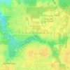 FishHawk topographic map, elevation, terrain