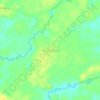 Sungai Udang topographic map, elevation, terrain