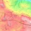 Gorsedd topographic map, elevation, terrain