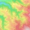 Le Play topographic map, elevation, terrain